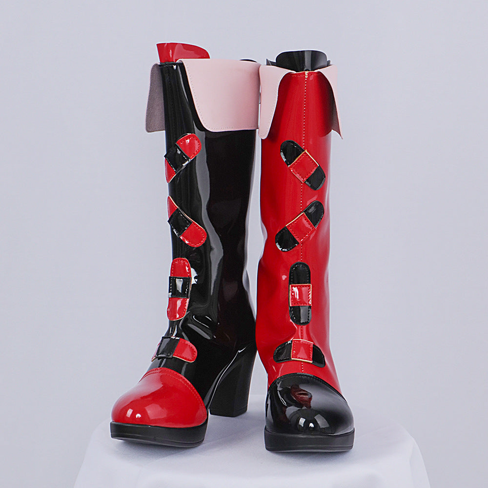 Harley Quinn Cosplay Schoenen - Anime Chinese Stijl voor